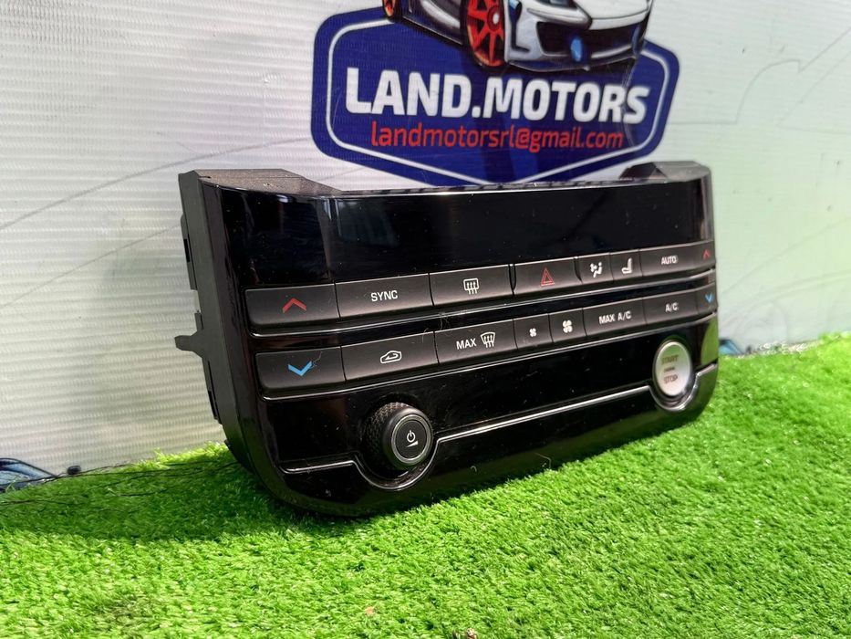 PANOU COMANDA AC / CLIMA / BUTON START - STOP / AVARIE JAGUAR F-PACE X761 2018 2.0 DIESEL / 5 USI COD OEM JX63-18C858-GB 18013110979X 2016-2020