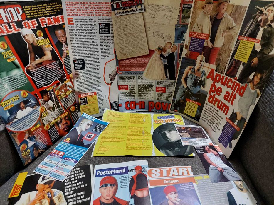 Colectie de articole cu Eminem