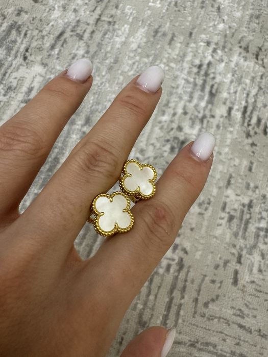 Серьги Van Cleef & Arpels с упаковкой