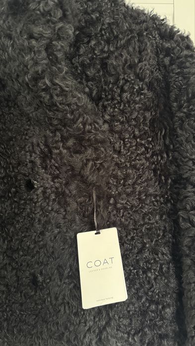 СРОЧНО Новая дубленка черная