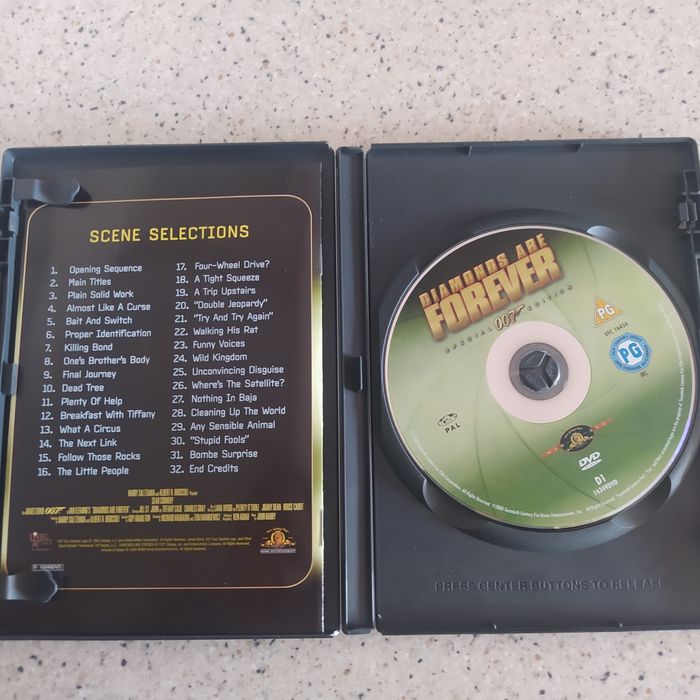 DVD Джеймс Бонд feat. Шон Конъри 6те филма