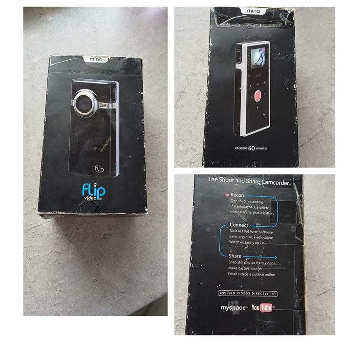 Cameră digitala de buzunar Flip Mino