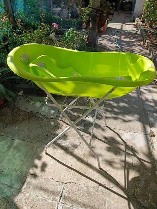 Бебешко корито с подложка и стойка