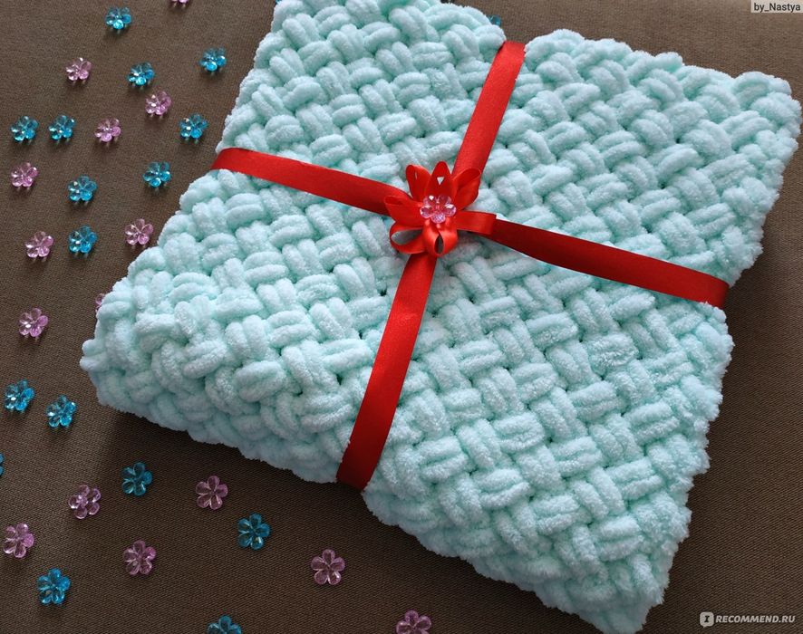 Зефирные пледы разные