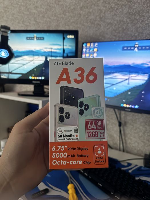 Новый телефон ZTE Blade A36