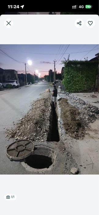 Септик туалет копка