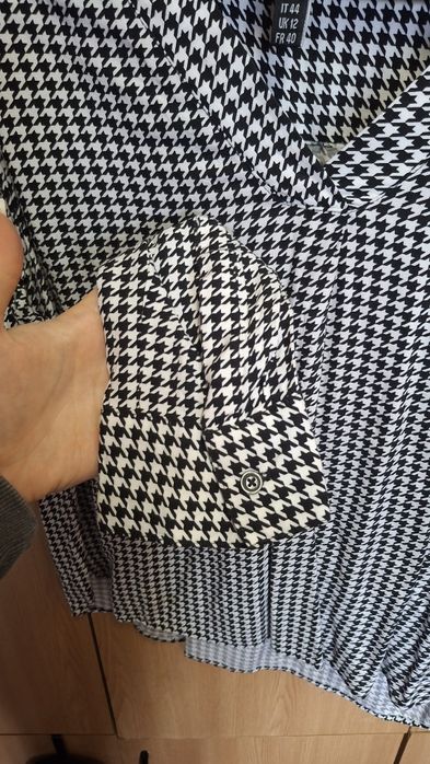 Bluză damă- model pied-de-poule