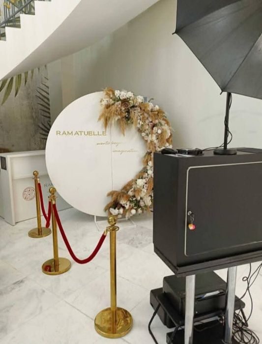 Cabina foto-Platforma video-fum greu-tort de shot-uri