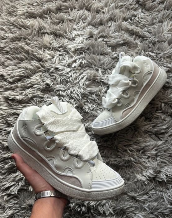 Lanvin curb sneakers