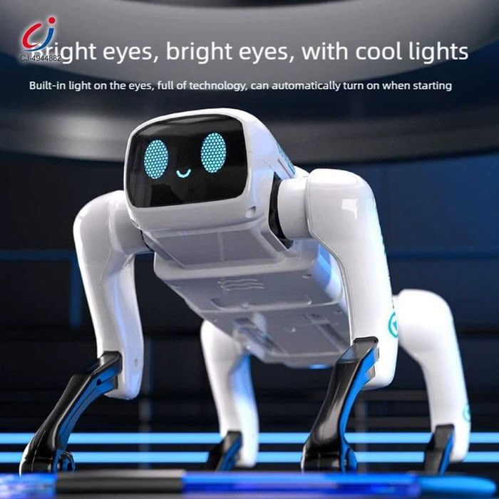 AI Интерактивно робот куче с дистанционно, гласов контрол и Bluetooth