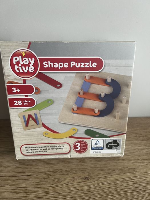 Сет три дървени игри Playtive