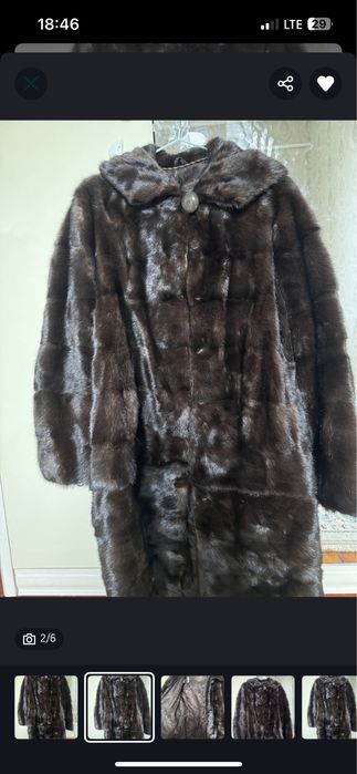 Продам норковую шубу