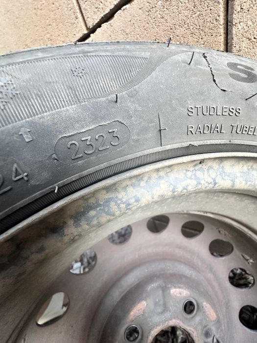 Jante cu anvelope 14” peugeot 107, toyota aygo, citroen c1