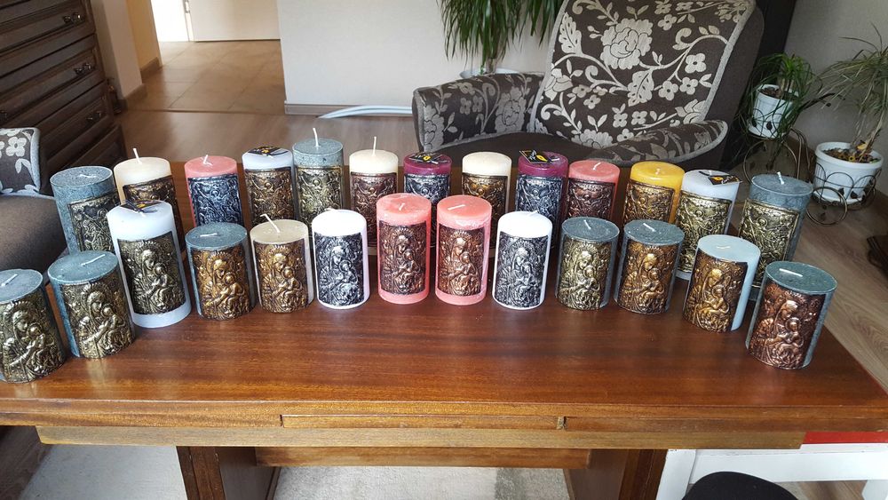 Подарък - Ръчно изработени свещи