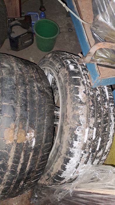 Диски с резиной лето мерс