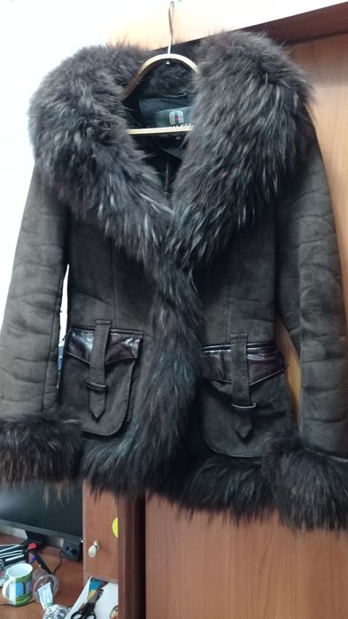 Дубленка, размер S, состояние хорошее