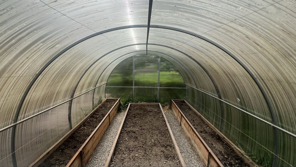 Теплица оцинкованная из поликарбоната