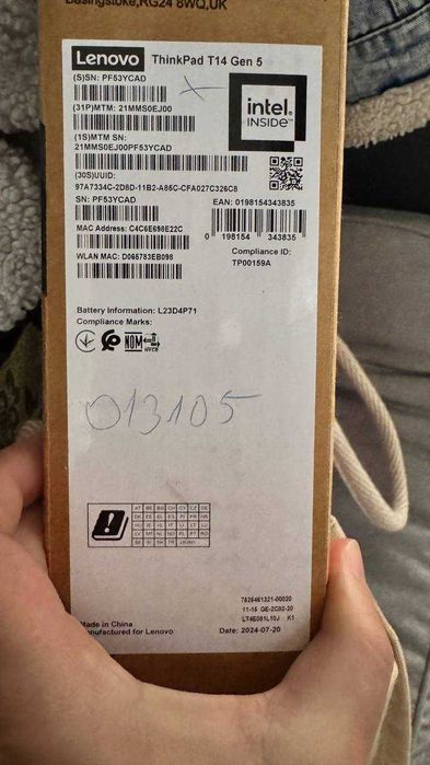 Lenovo ThinkPad T14 Gen5