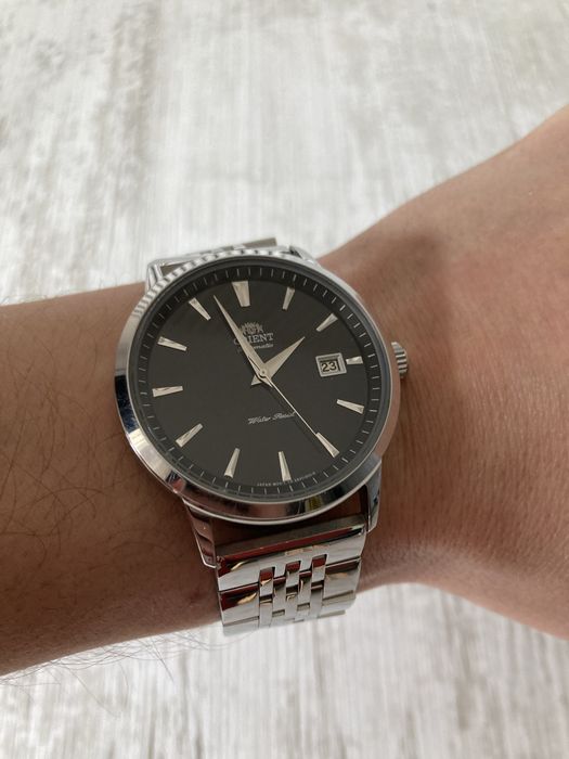 Orient Symphony automatic, cadran negru, barbati