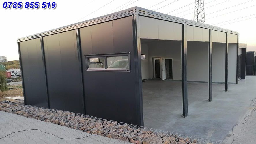 Construim case din structura metalica și panou sandwich la cheie