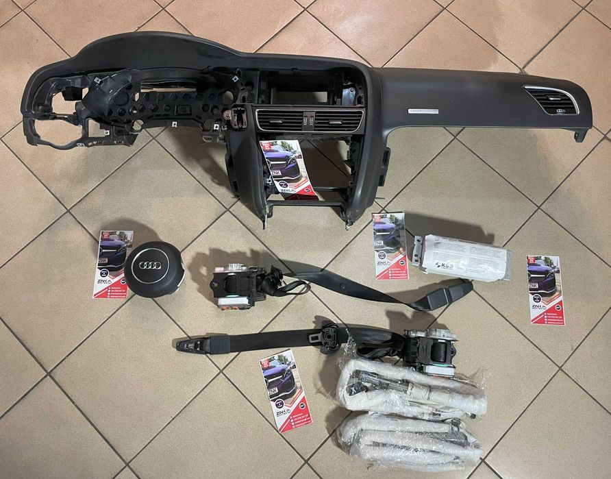 Audi A4 A5 b8 8t - kit airbag volan S line / pasager - plansa de bord