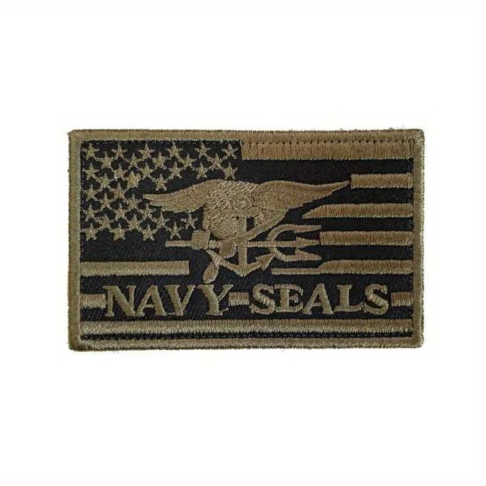Emblema militara brodata - Navy Seal - Forte Speciale