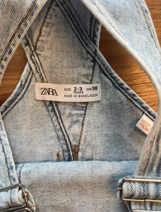 Salopeta/pantaloni scurti zara copii