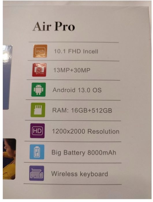 Планшет клавиатураси билан