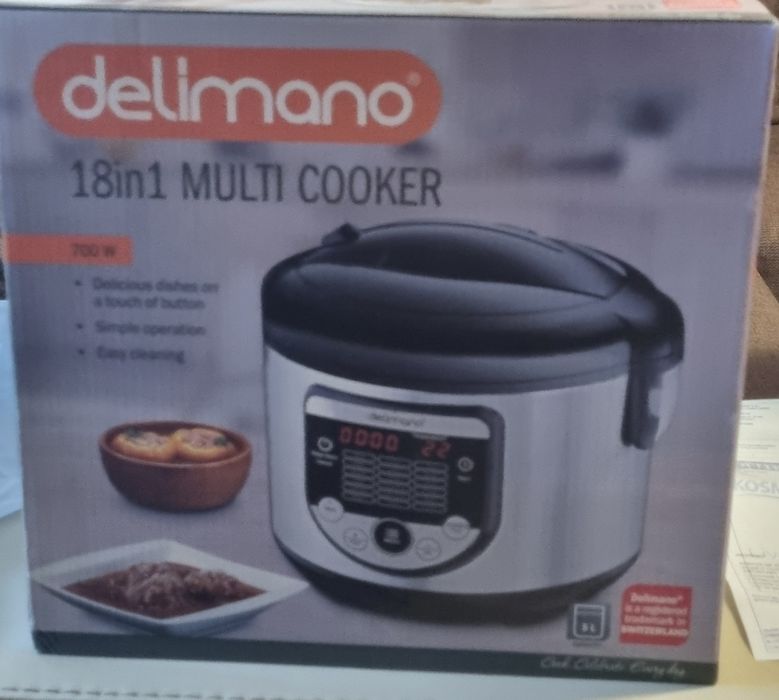 Delimano multi-cooker 18in1 nou in cutie
