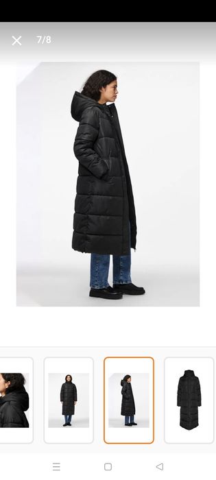 Geacă lungă de iarnă pentru femei