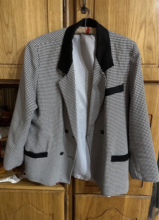 Sacou dama gri marimea 52