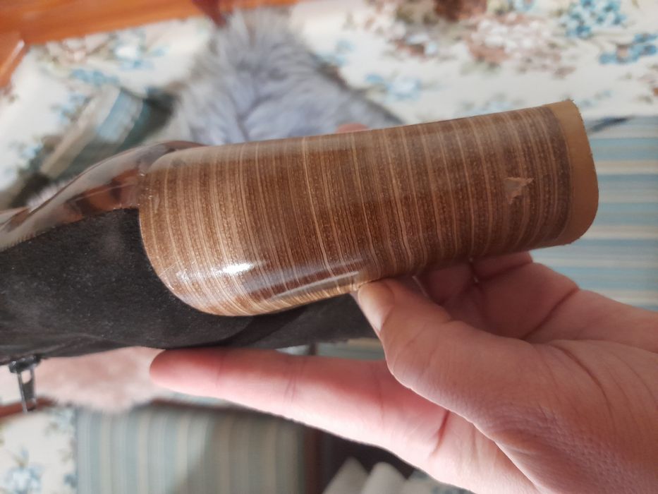 Високи и топли боти 40 номер,естествена кожа