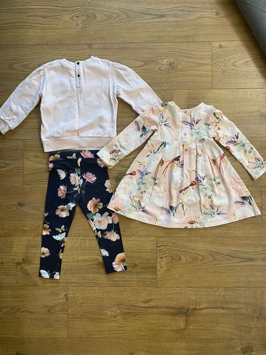 Ted Baker: рокля & комплект блузка и клинче, 2-3г