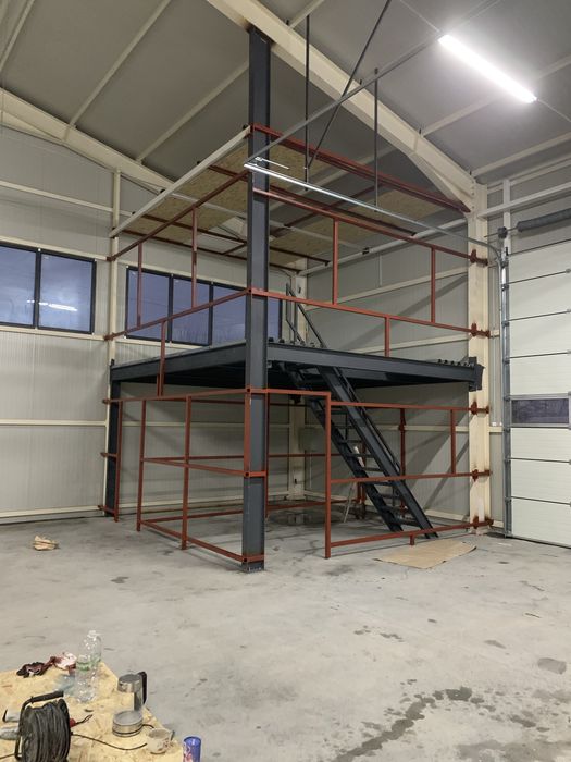 Confectionez porti autoportante, structura metalica, birouri