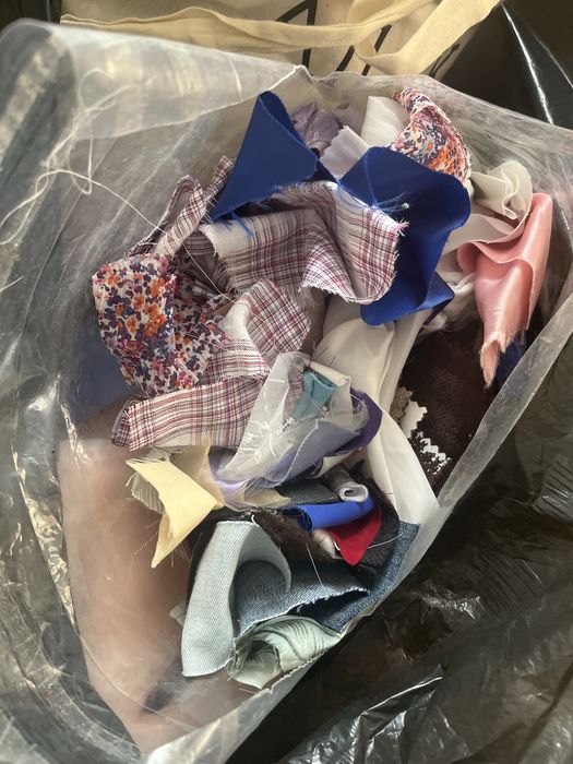 Gratuit - un sac de ramasite textile