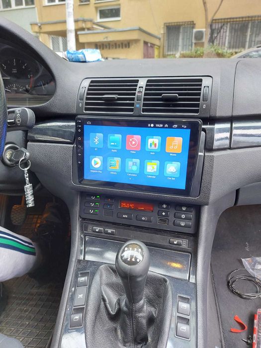Navigatie Android BMW e46 e39 X5 Waze YouTube WiFi GPS