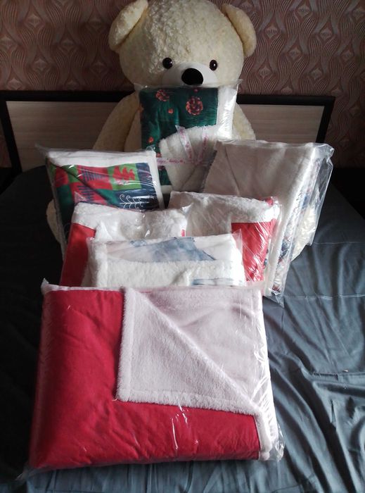 Шерпа одеяло с еко вълна 2