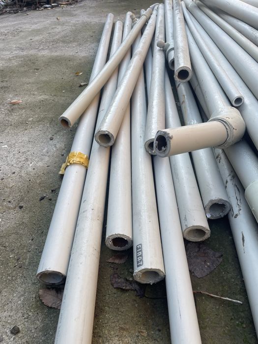 Трубы пластиковые б/у ф50