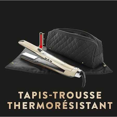 Термоустойчив калъф и подложка Demeliss Saint Algue черен за преса