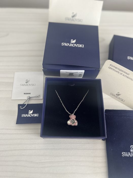 Lantisor swarovski teddy bear