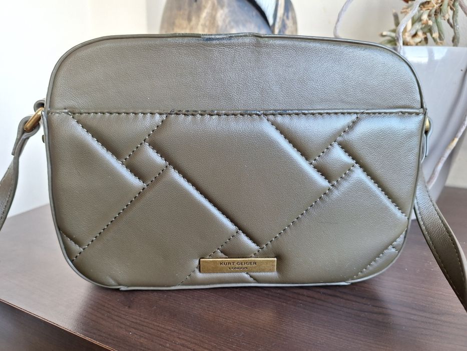 Kurt Geiger естествена кожа малка чанта