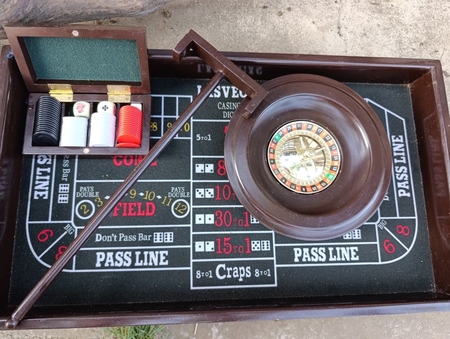 Se vinde joc de lemn ruleta