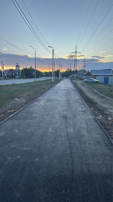 Асфальтирование и благоустройство дорог