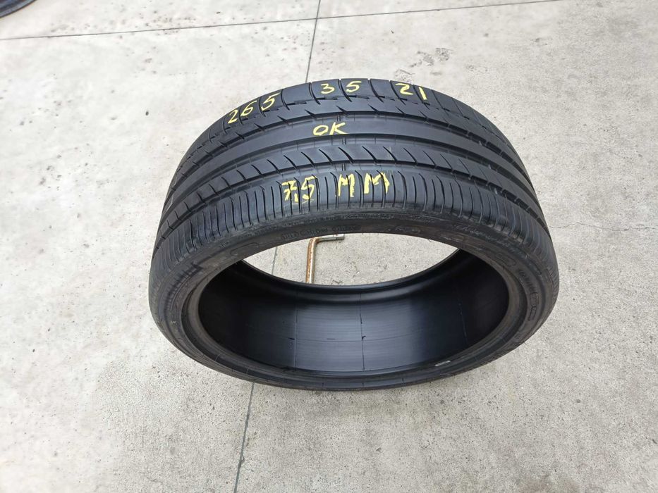 O anvelopa vara 265 35 21 michelin pilot sport 2 PS2 profil de 7,5 mm