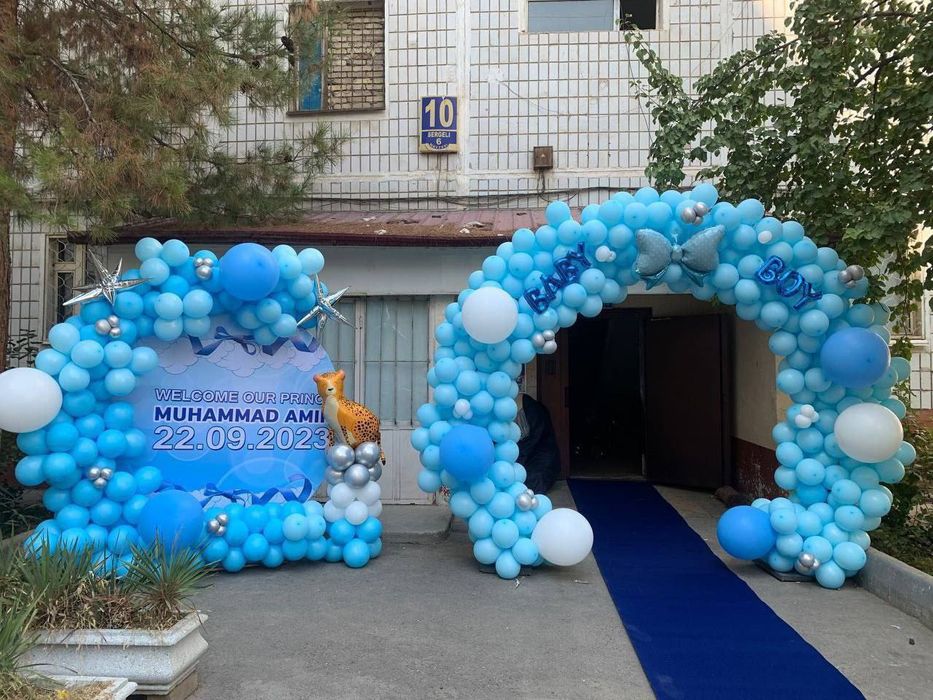 500.000 Sharli oformileniya afarmileniya / оформление шарами