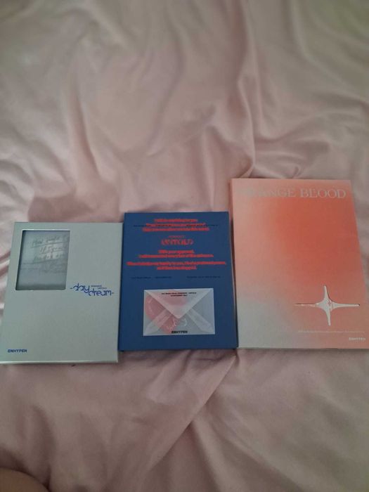 albumele  enhypen: romance untold,day dream si orange blood
