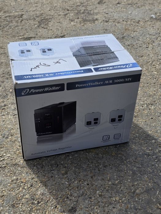 Powerwalker AVR 3000 SIV Stabilizator de Tensiune 3000VA cu 2 Prize