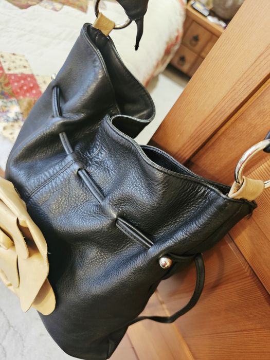 Дамска чанта от естествена кожа