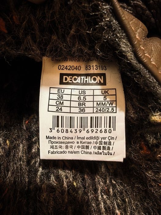 Ghete iarna impermeabile și imblanite quechua