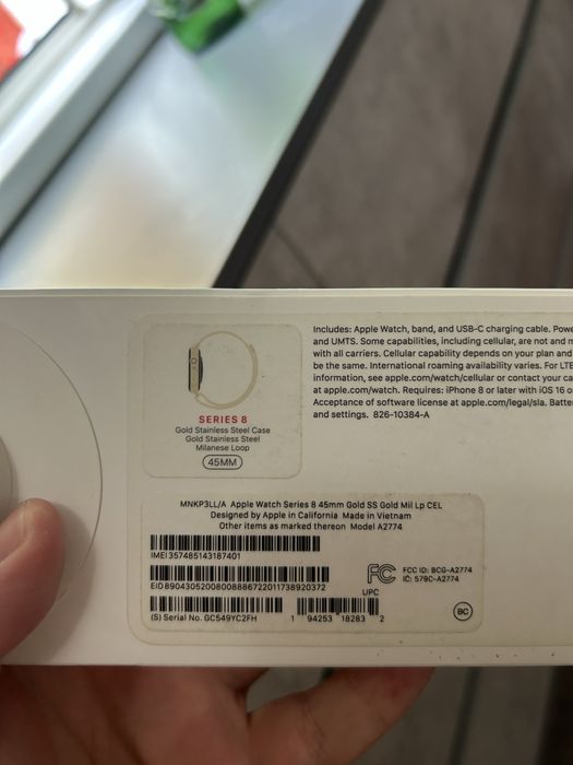 Apple watch 8 45mm saphir